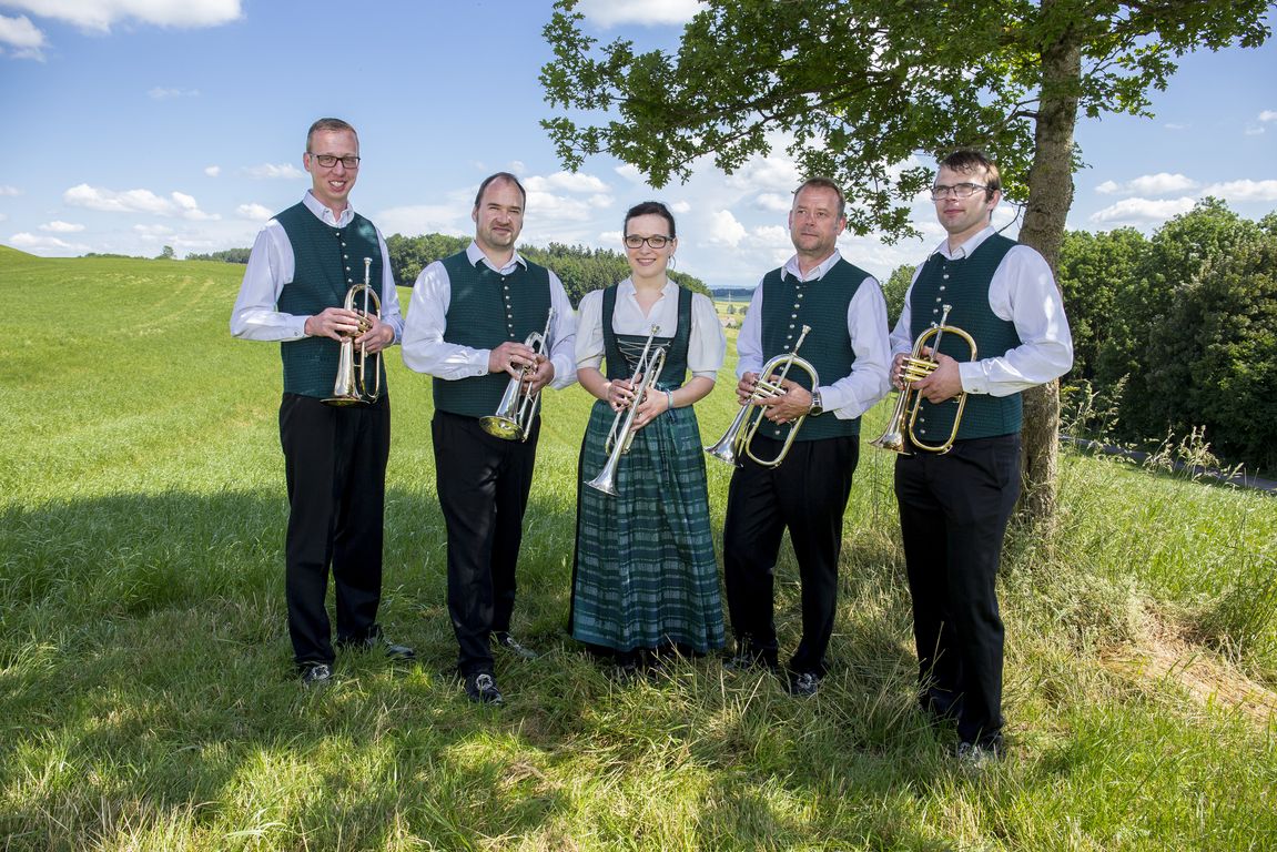Flügelhornregister des Musikvereins