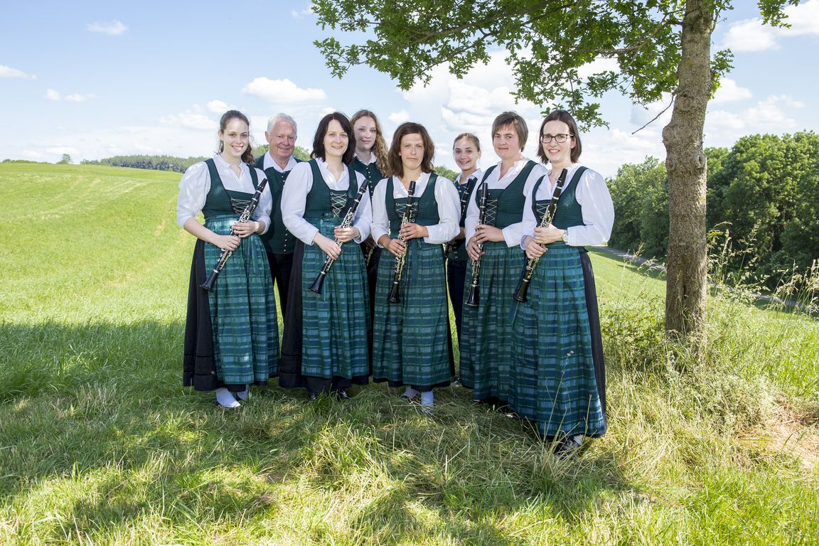 Klarinettenregister des Musikvereins