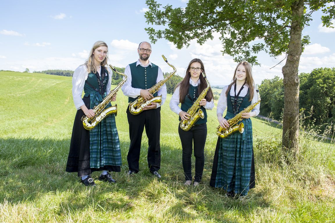 Saxophonregister des Musikvereins