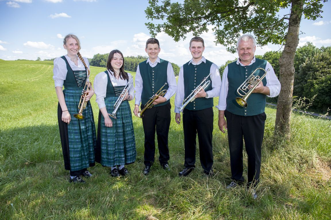 Trompetenregister des Musikvereins